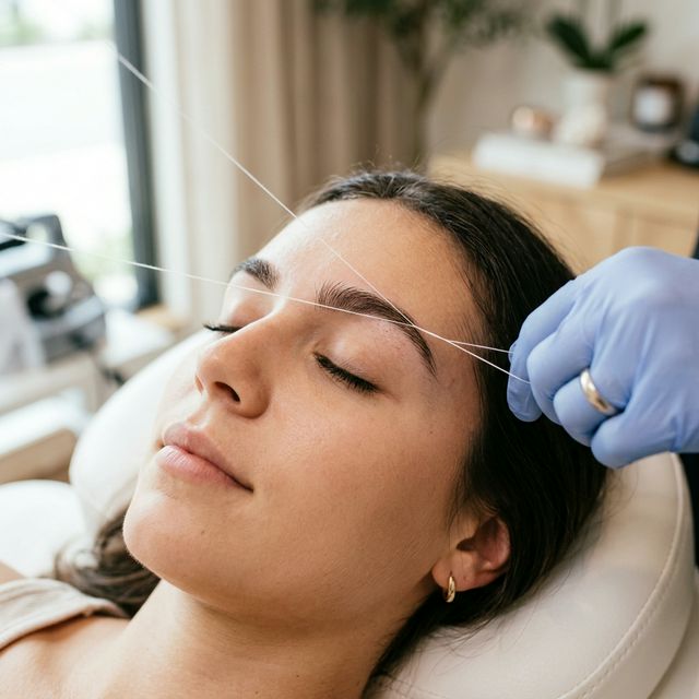 Eyebrow Threading